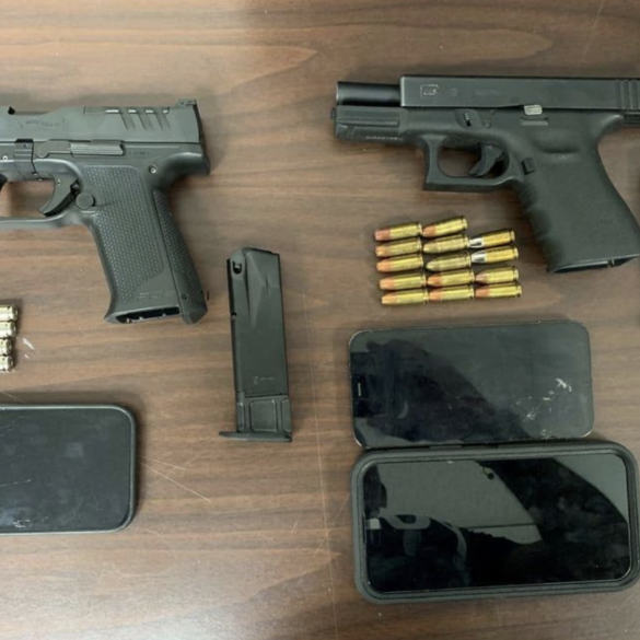 Baltimore police arrest two for handgun possession - photo licensed by shore news network.