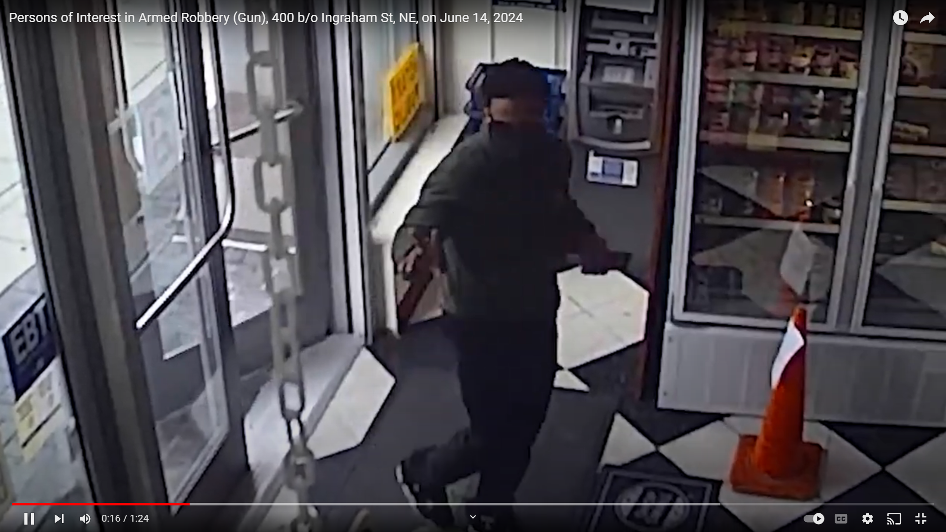 Video Released of Armed Robbery in D.C