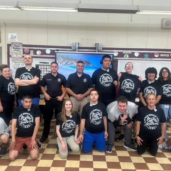 New jersey students honor fallen officer with bake sale fundraiser - photo licensed by shore news network.
