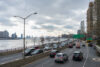 Crashes, downed trees and blocked lanes slow new york roads friday morning