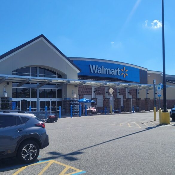 Police investigating fire inside denton walmart - photo licensed by shore news network.