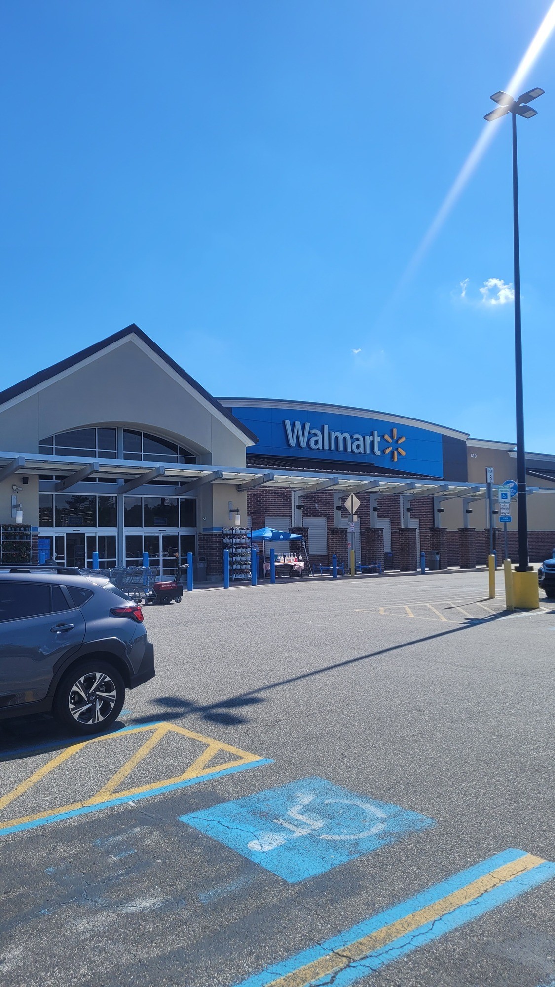 Police Investigating Fire Inside Denton Walmart