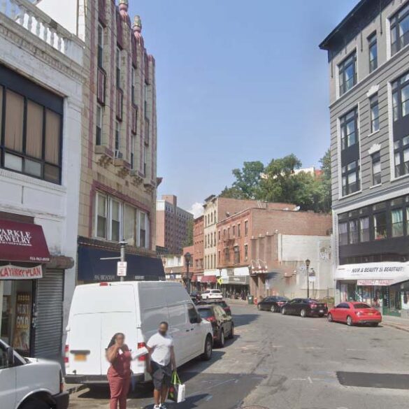 Partial building collapse in yonkers; emergency operations underway - photo licensed by shore news network.