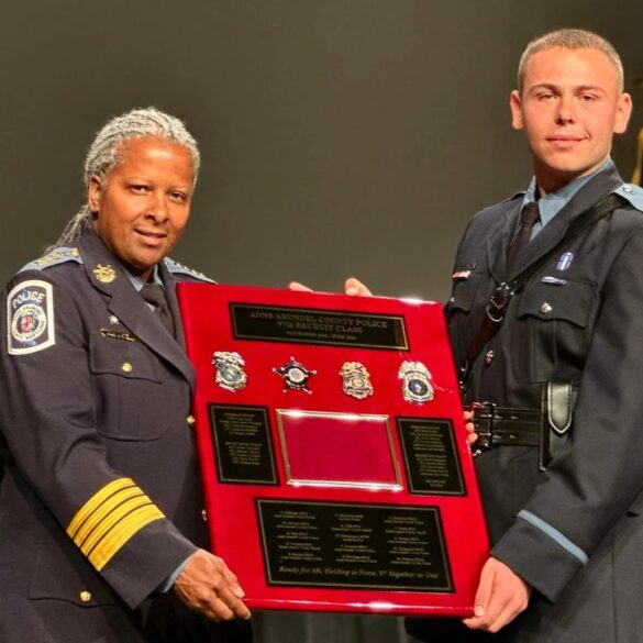 Anne arundel county police department celebrates graduates of the 97th recruit class - photo licensed by shore news network.