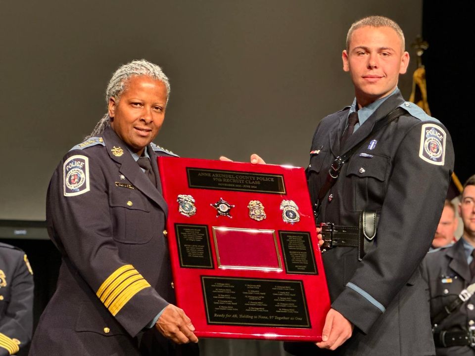 Anne Arundel County Police Department Celebrates Graduates of the 97th Recruit Class