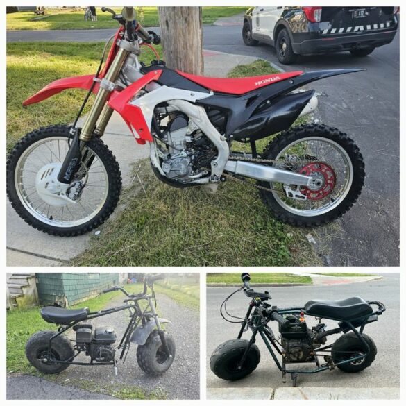 Syracuse police seize three illegally operated atvs in citywide crackdown - photo licensed by shore news network.