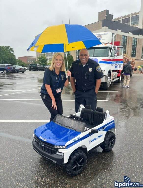 Boston Police District A-1 Wows at 'Touch a Truck' Event with Mini Cruiser