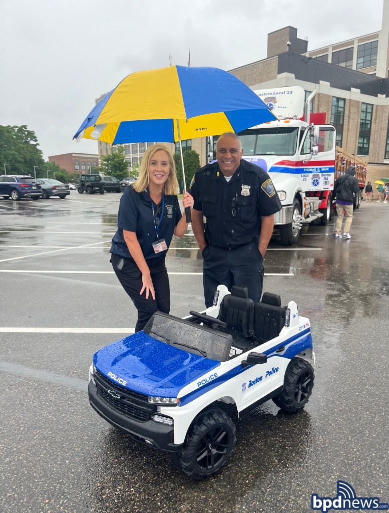 Boston Police District A-1 Wows at 'Touch a Truck' Event with Mini Cruiser