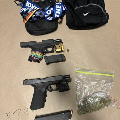 Guns, weed, illegal alcohol confiscated from teen in arlington - photo licensed by shore news network.