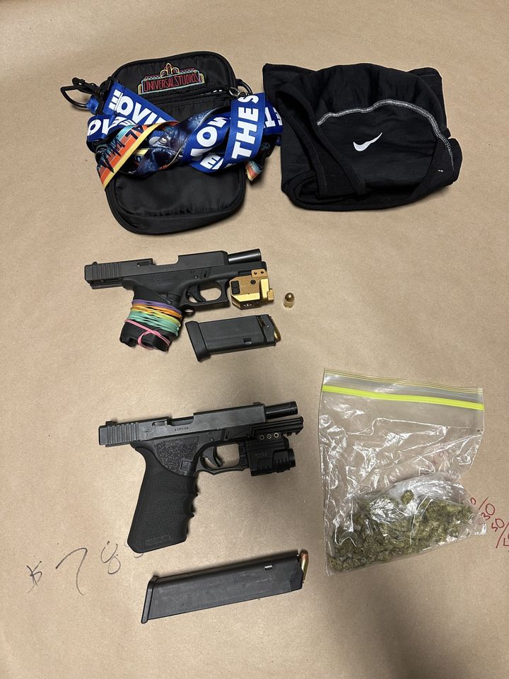 Guns, Weed, Illegal Alcohol Confiscated From Teen in Arlington
