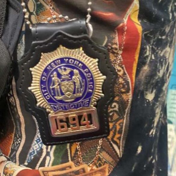 Nypd cop impersonator attacks man on nyc subway train - photo licensed by shore news network.