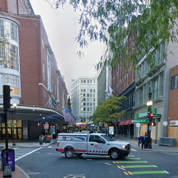 Gun seized and arrest made in downtown boston - photo licensed by shore news network.