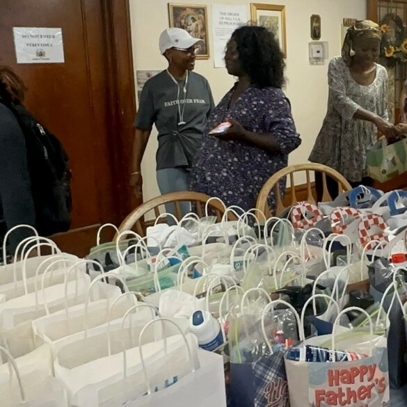 Mercy house celebrates father’s day with 300+ gift bags for dads - photo licensed by shore news network.