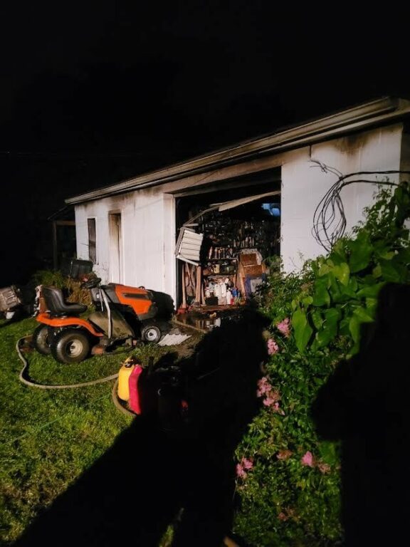 Investigation into Garage Fire in Aberdeen
