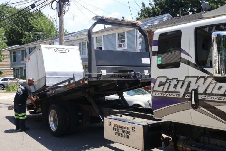 Paterson police will tow your trailer if left on street over 48 hours - photo licensed by shore news network.