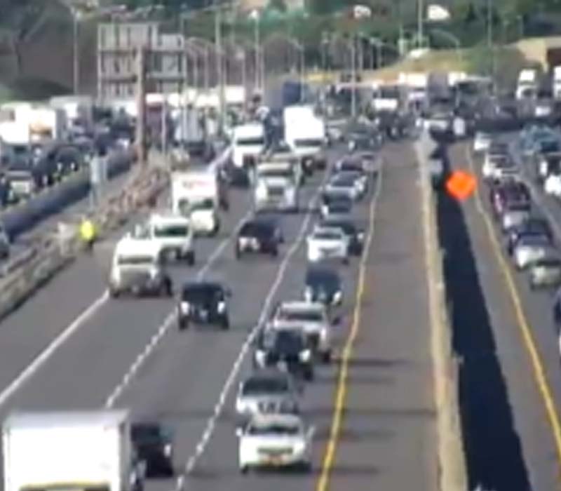 Crash on New Jersey Turnpike Slowing Traffic Near 13A