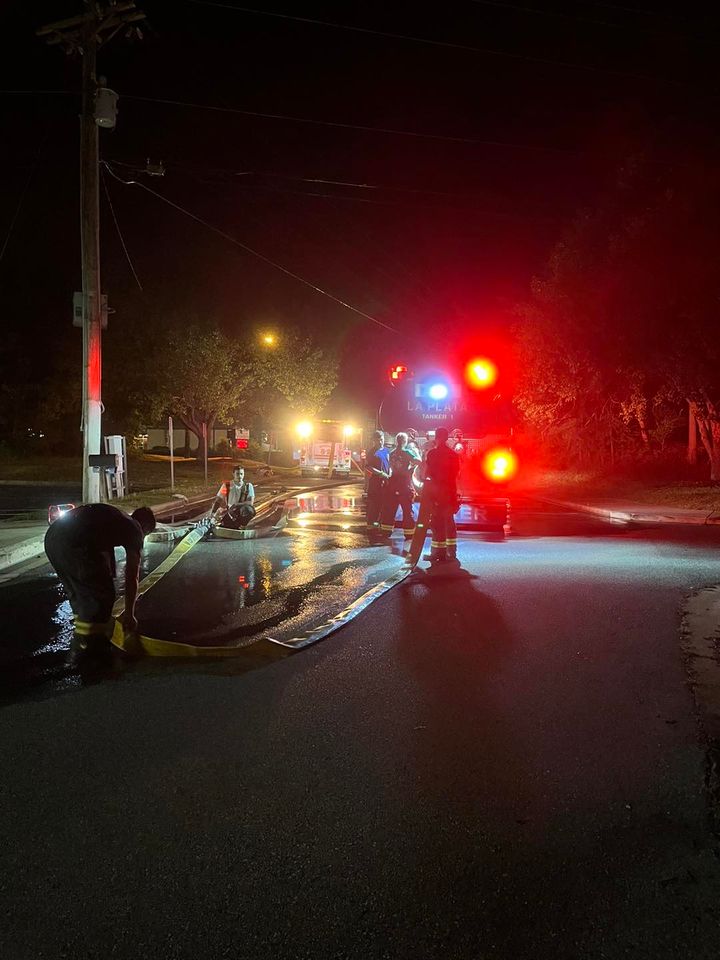 Tenth District Volunteer Fire Department Responds to Garage Fire
