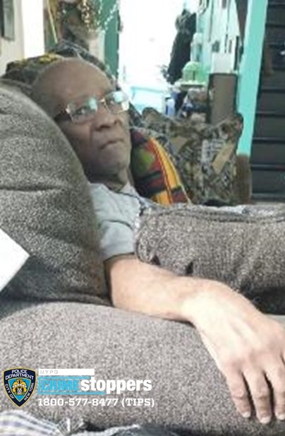 NYPD Seeks Public's Help in Locating Missing Elderly Man
