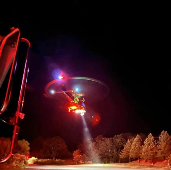 Maryland hikers rescued by helicopter at rocky gap state park - photo licensed by shore news network.