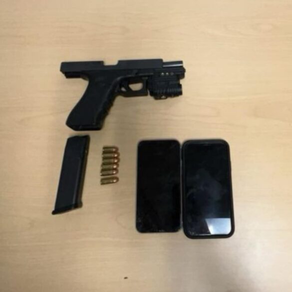 Teen arrested carrying handgun after foot chase in baltimore - photo licensed by shore news network.