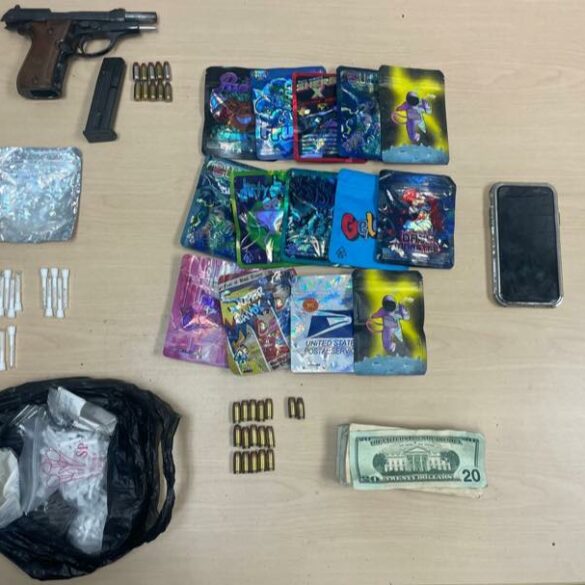 Juvenile arrested in baltimore for handgun violation and cds - photo licensed by shore news network.