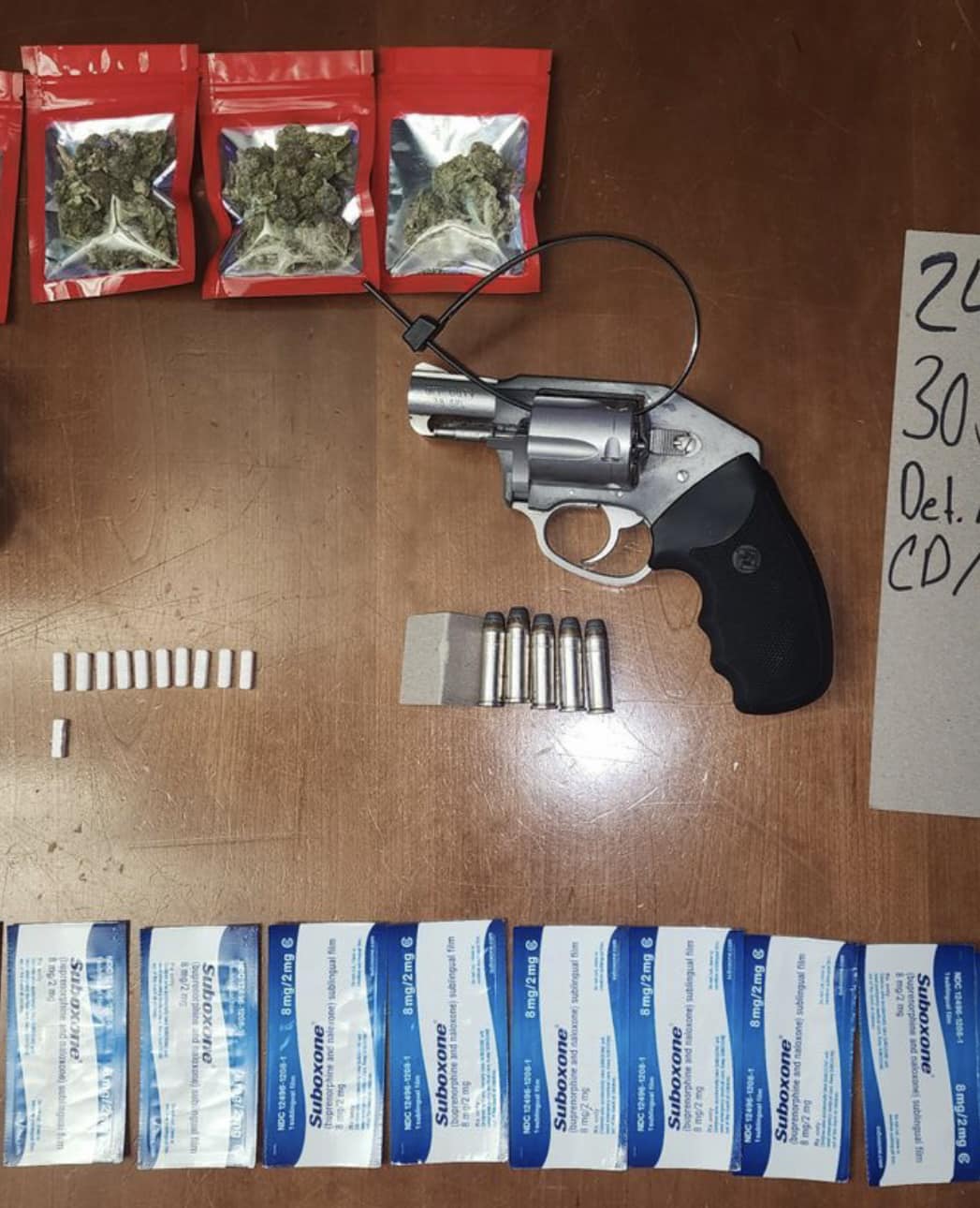 Baltimore Police Arrest Suspect for Handgun and CDS Possession