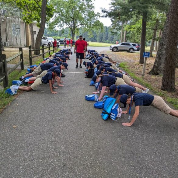 Brick township police summer youth camp: a day of learning and adventure - photo licensed by shore news network.