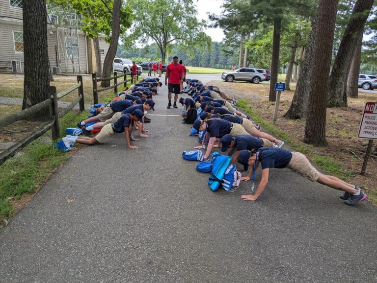 Brick township police summer youth camp: a day of learning and adventure - photo licensed by shore news network.