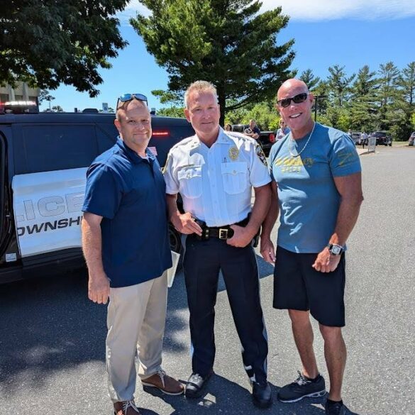 Lieutenant james burgess jr. Retires from brick township police department - photo licensed by shore news network.