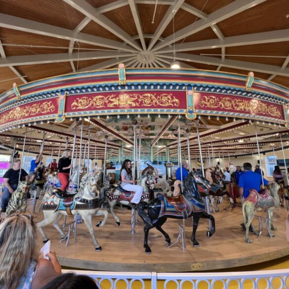 Historic seaside heights carousel reopens after extensive restoration - photo licensed by shore news network.