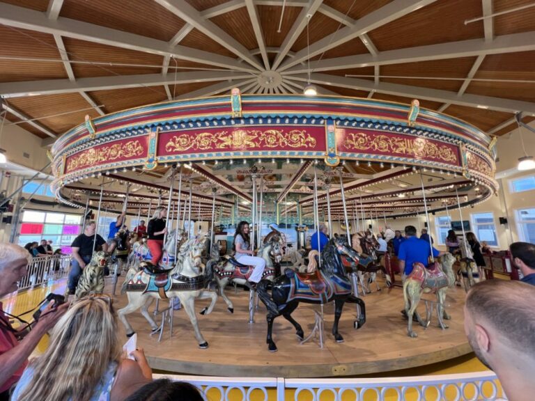 Historic seaside heights carousel reopens after extensive restoration - photo licensed by shore news network.