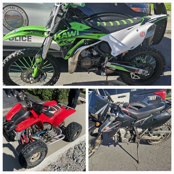 Syracuse Police Crack Down on Illegal Dirt Bike and ATV Activity