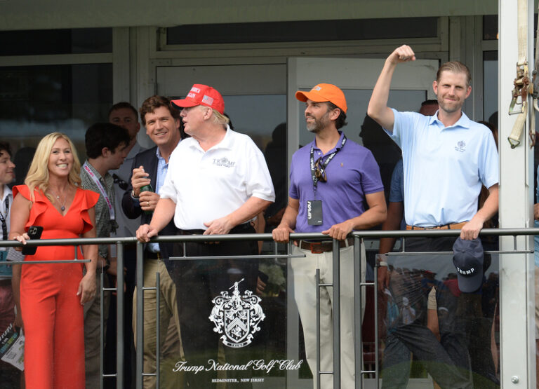 Trump challenges biden to million dollar golf match, no holds barred debate - photo licensed by shore news network.