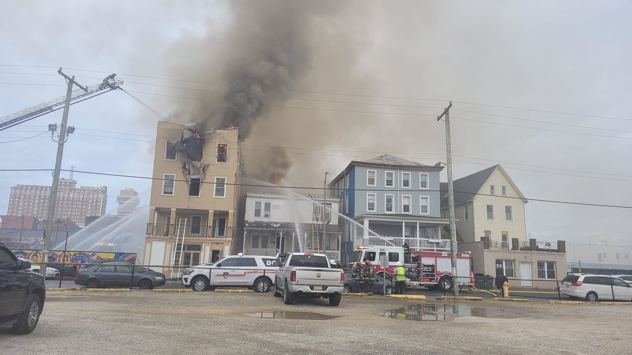 Fire Closes Central Atlantic City Streets, Assistance Available for Affected Residents