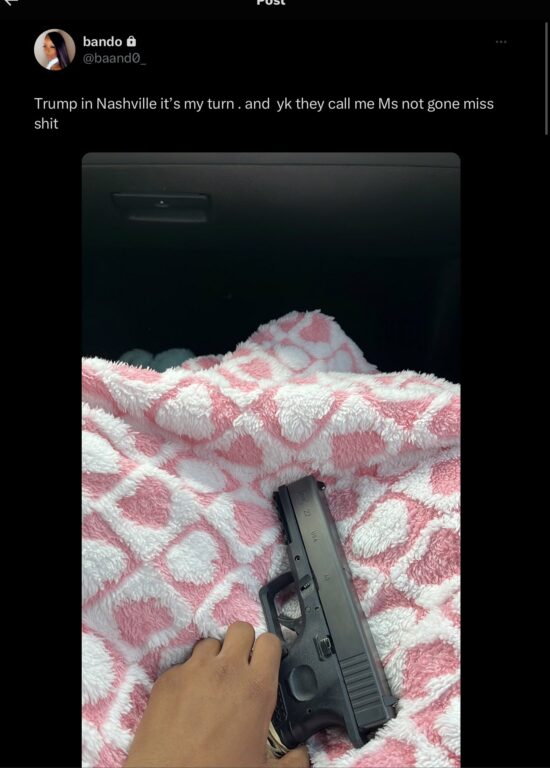 User Banned on X After Threat Against Former President Trump User Banned on X After Threat Against Former President Trump