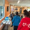 Newark officer provides lunch and safety resources at local center