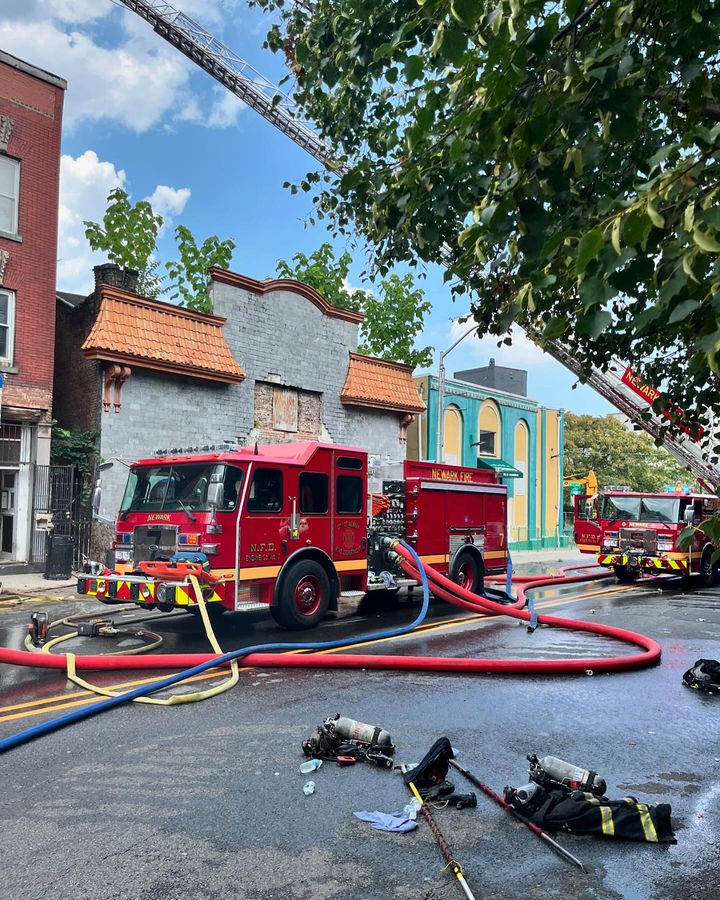 51 People Displaced by Newark Brownstone Fire