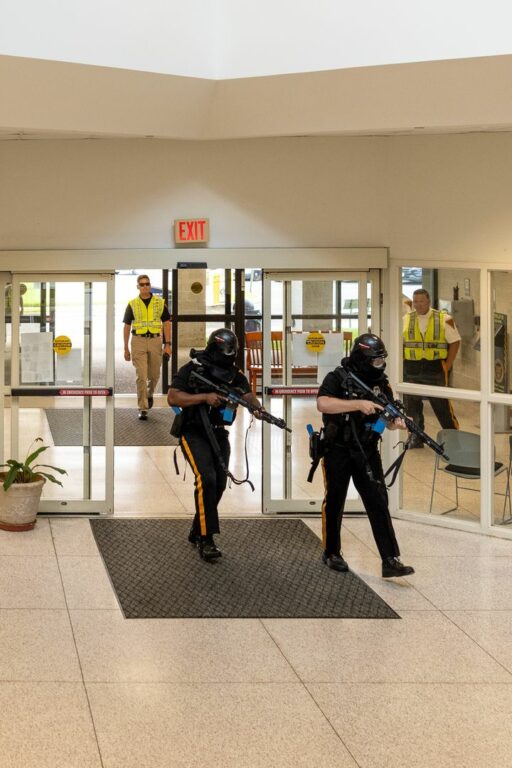 Evesham Township Police Conduct Active Shooter Training at Municipal Office Evesham Township Police Conduct Active Shooter Training at Municipal Office