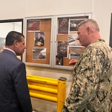 Ocean County Commissioner Explores Local Student Opportunities at Joint Base