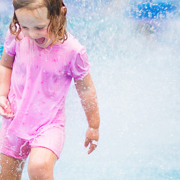 Jackson township spray park closed for repairs - photo licensed by shore news network.