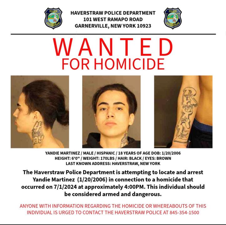 Fugitive Wanted Foor Murder in Haverstraw Fugitive Wanted Foor Murder in Haverstraw
