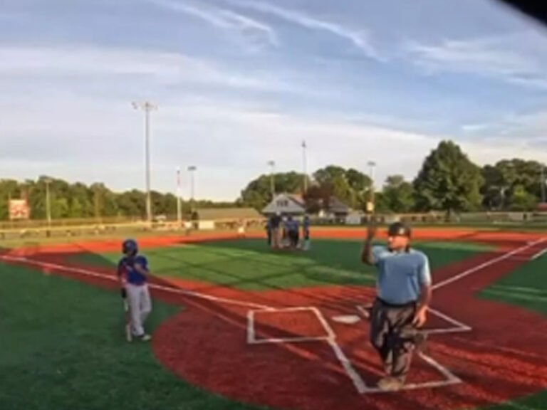 Ejected little league coach tells ump you suck and you're ugly in 11u all star game - photo licensed by shore news network.