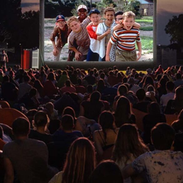 Free movie under the stars in downtown toms river tuesday night - photo licensed by shore news network.