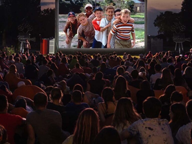 Free movie under the stars in downtown toms river tuesday night - photo licensed by shore news network.