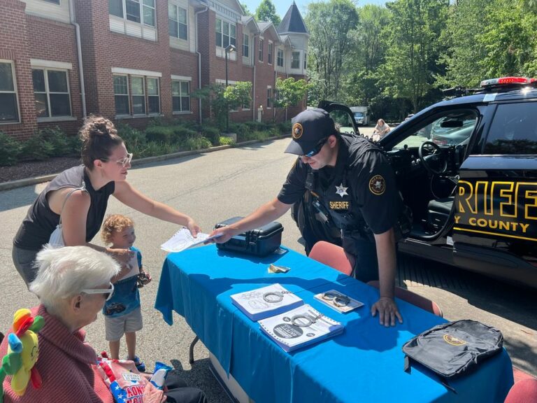 Roanoke county police and firefighters host touch a truck event - photo licensed by shore news network.