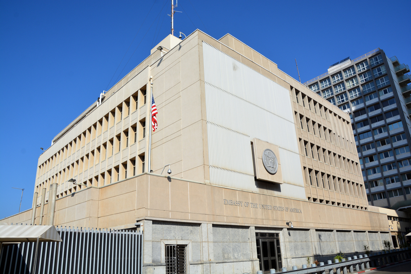 : Embassy of the United States of America in Tel Aviv is the diplomatic mission of USA in the State of Israel.The U.S. also maintains a Consulate General in Jerusalem.
