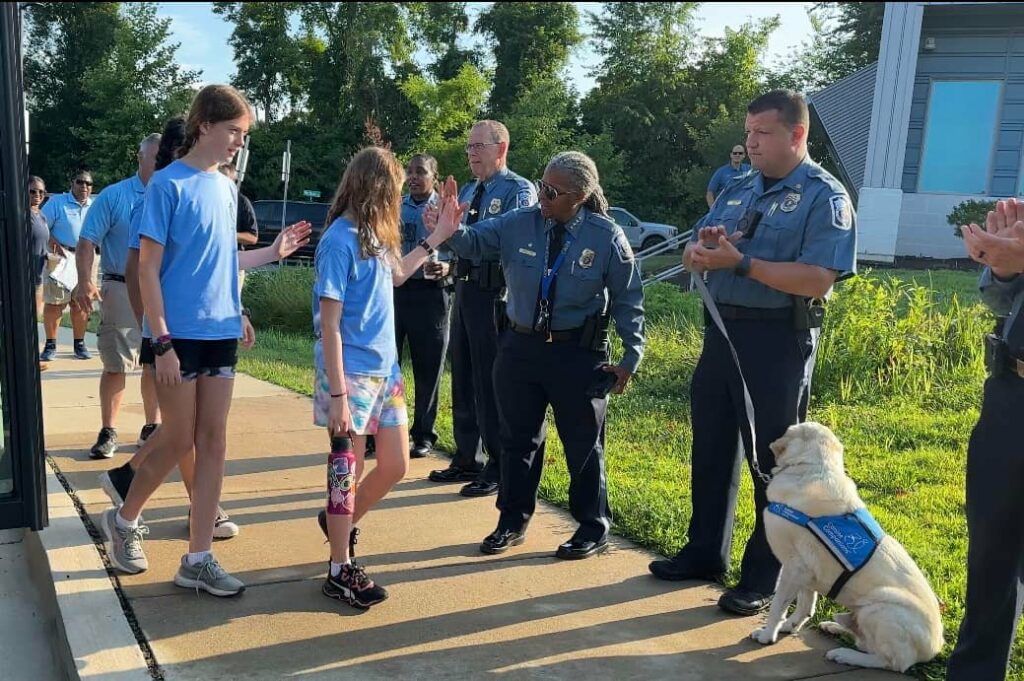 Anne Arundel County Police Department Kicks Off Youth Police Academy