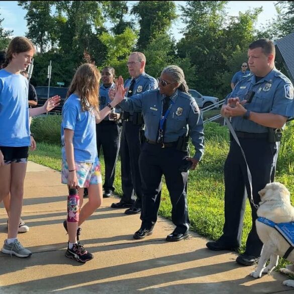 Anne arundel county police department kicks off youth police academy - photo licensed by shore news network.