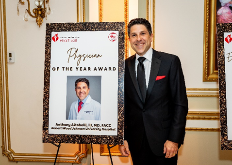 RWJBarnabas Health Physicians Receive Top Honors at New Jersey Heart Ball