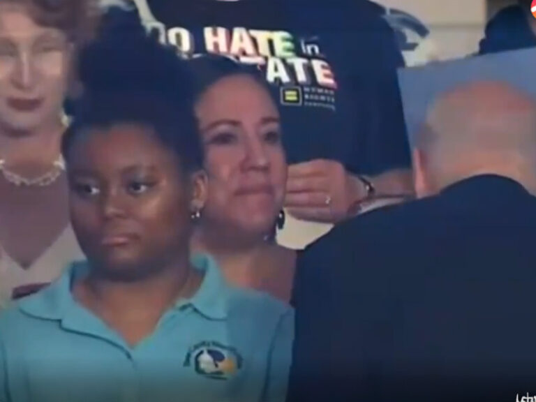 Video of president biden allegedly passing over black woman goes viral - photo licensed by shore news network.